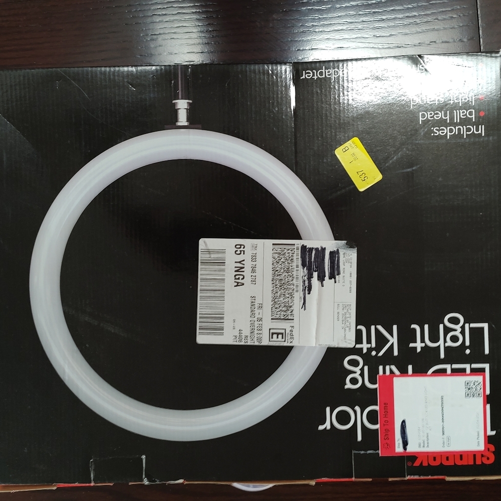 SunPak 12" Bi-Color LED Ring w/stand